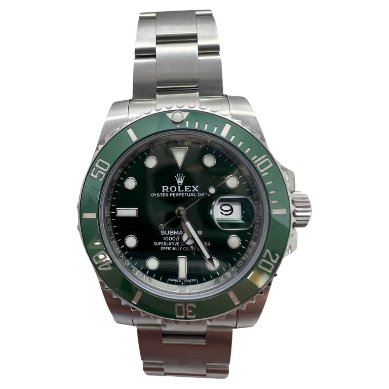 Green Submariner Rolex - 41 For Sale on 1stDibs  rolex submariner green,  rolex oyster perpetual submariner green, submariner green rolex
