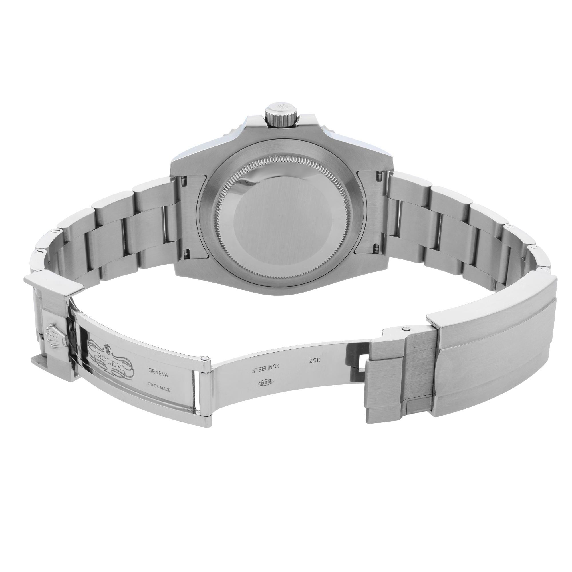 Rolex Submariner Hulk Ceramic Steel Dial Watch 116610LV en vente 1