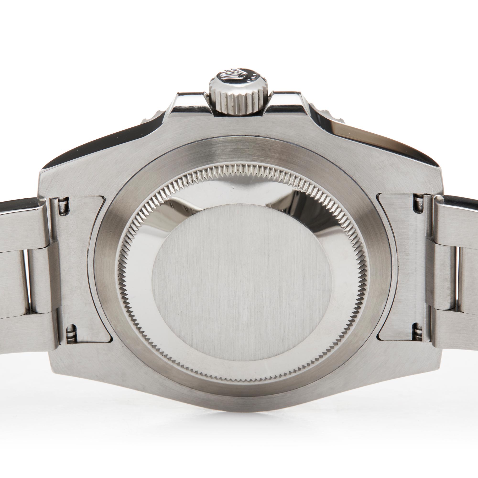 Rolex Submariner Hulk Date Stainless Steel 116610LV Wristwatch In Excellent Condition In Bishops Stortford, Hertfordshire