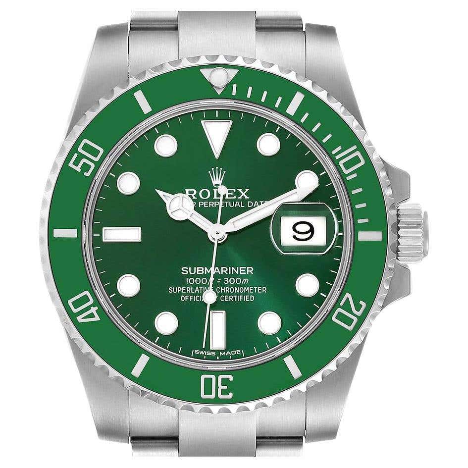 2018 Rolex Hulk 2 For Sale on 1stDibs