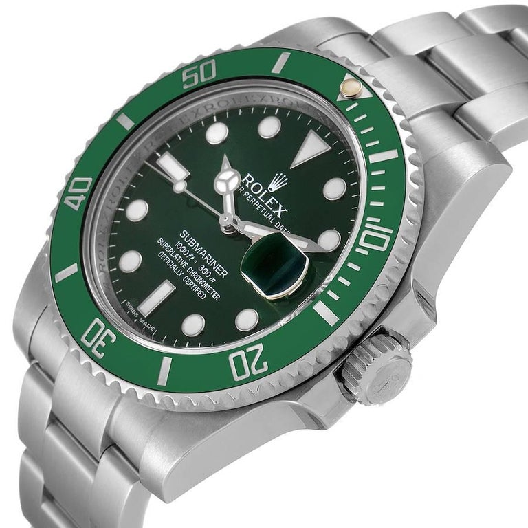 Montre De Plongée OCEANX 'Hulk' Automatique - Boîtier Acier, Cadran Vert, Étanche 500m - Neuf