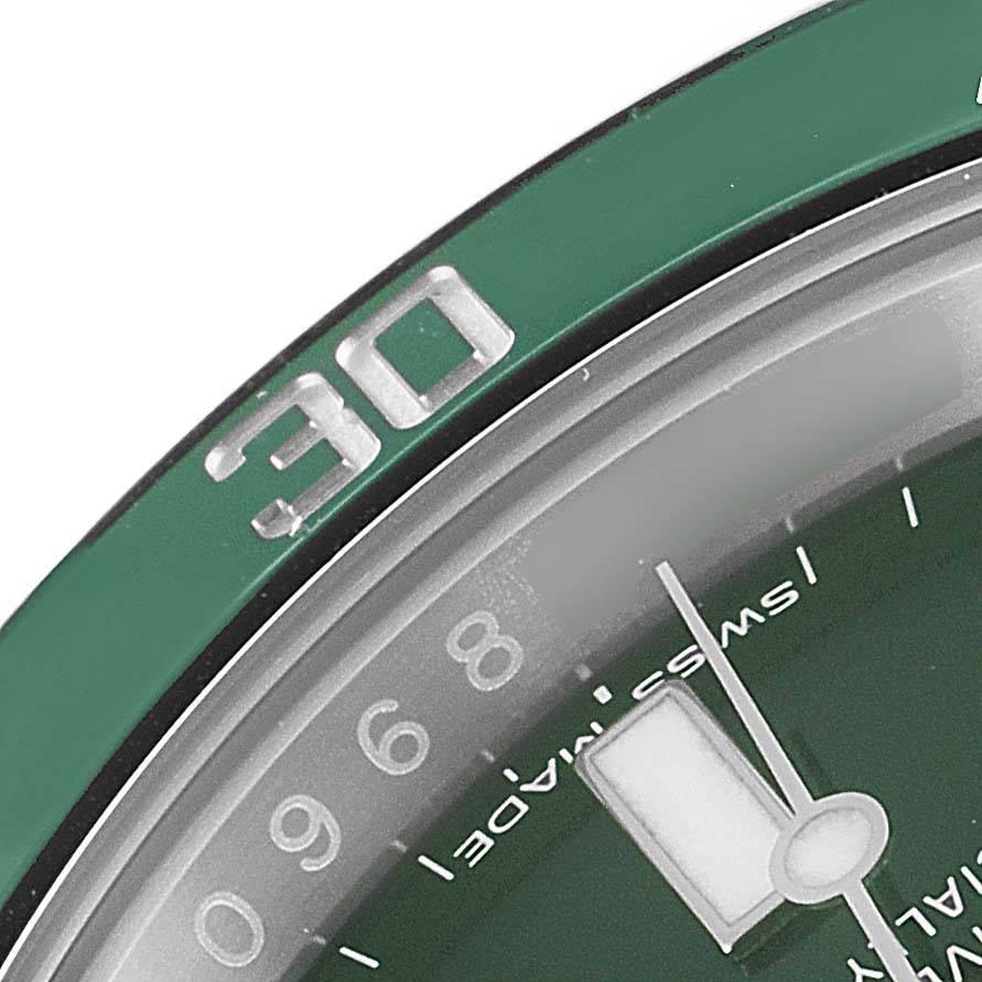 Rolex Submariner Hulk Green Dial Bezel Steel Mens Watch 116610LV For Sale 1