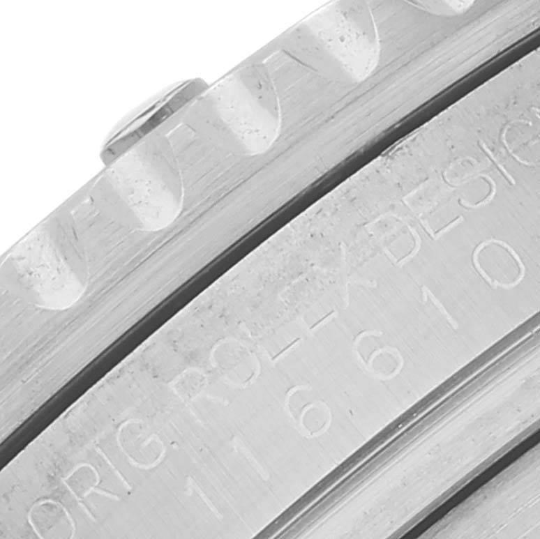 Rolex Submariner Hulk Grüne Stahl-Herrenuhr mit Zifferblatt Lünette 116610LV 4