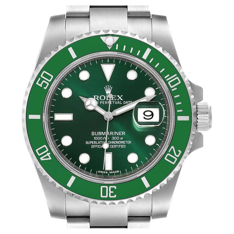 Rolex Grunes Zifferblatt