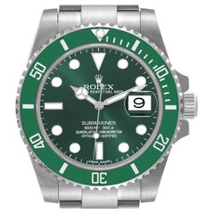 Rolex Submariner Hulk Green Dial Bezel Steel Mens Watch 116610LV