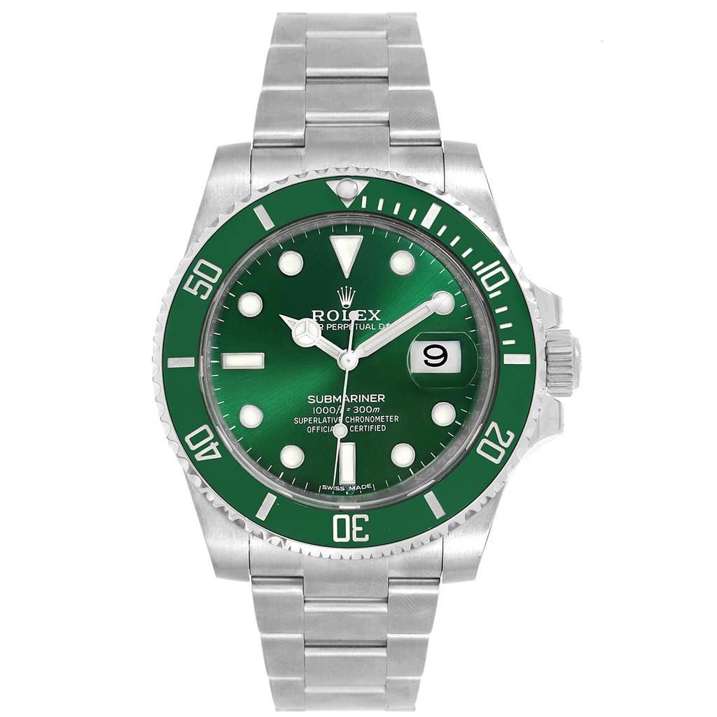 rolex submariner green dial