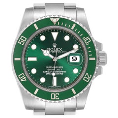 Rolex Submariner Hulk Green Dial Bezel Steel Steel Men's Watch 116610LV