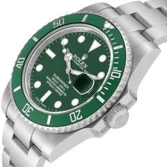 Rolex Submariner Hulk Green Dial Steel Mens Watch 116610LV
