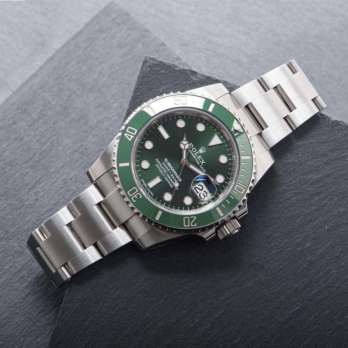 Rolex Submariner Hulk Unworn 116610LV im Angebot 3