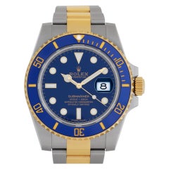 Rolex Submariner in 18k Yellow Gold & Stainless Steel, Ref 116613