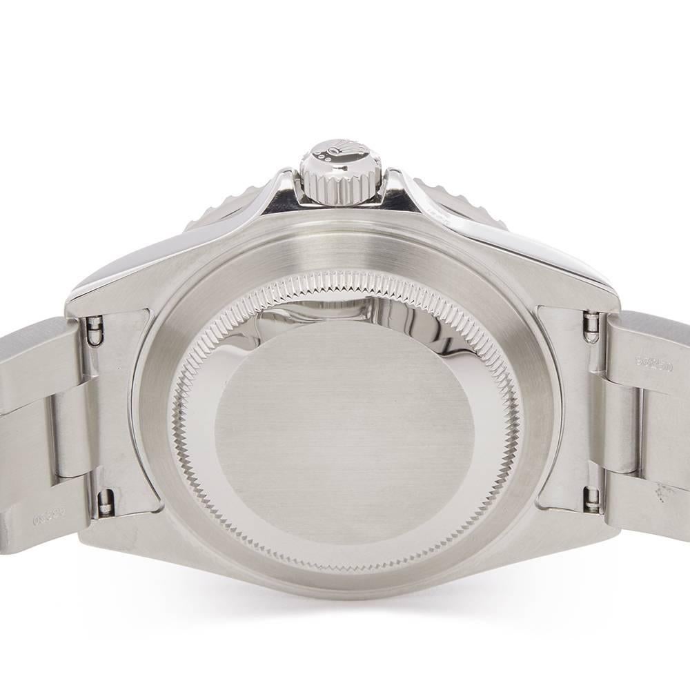 Rolex Submariner Kermit Flat 4 Mkiii Stainless Steel Men's 16610lv 1