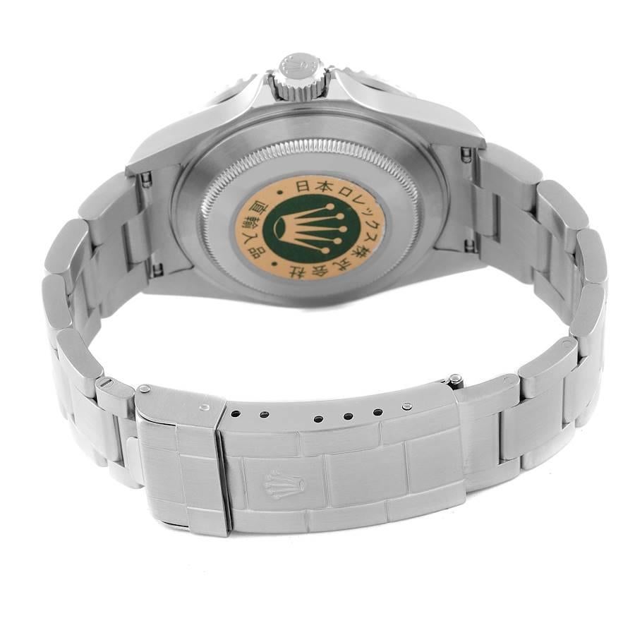 Rolex Submariner Kermit Green 50th Anniversary Steel Mens Watch 16610LV For Sale 3