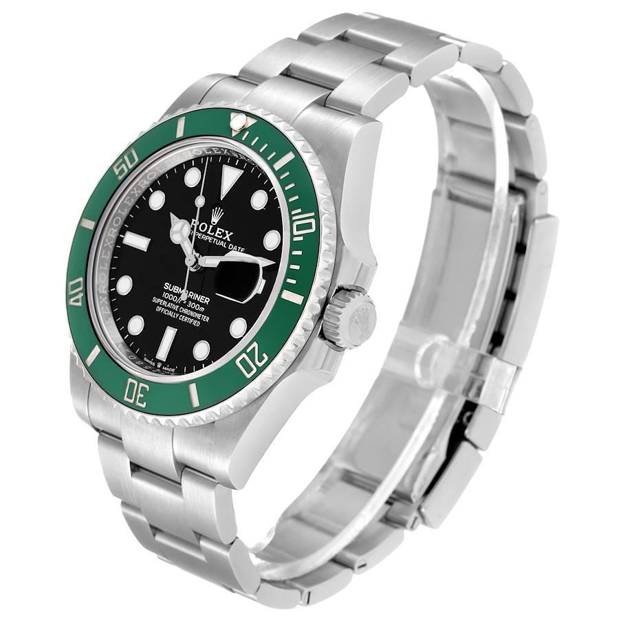 Rolex Submariner Kermit Verde Lunetta in Ceramica Orologio Uomo 126610 Scheda Scatola In condizioni ottime a Atlanta, GA