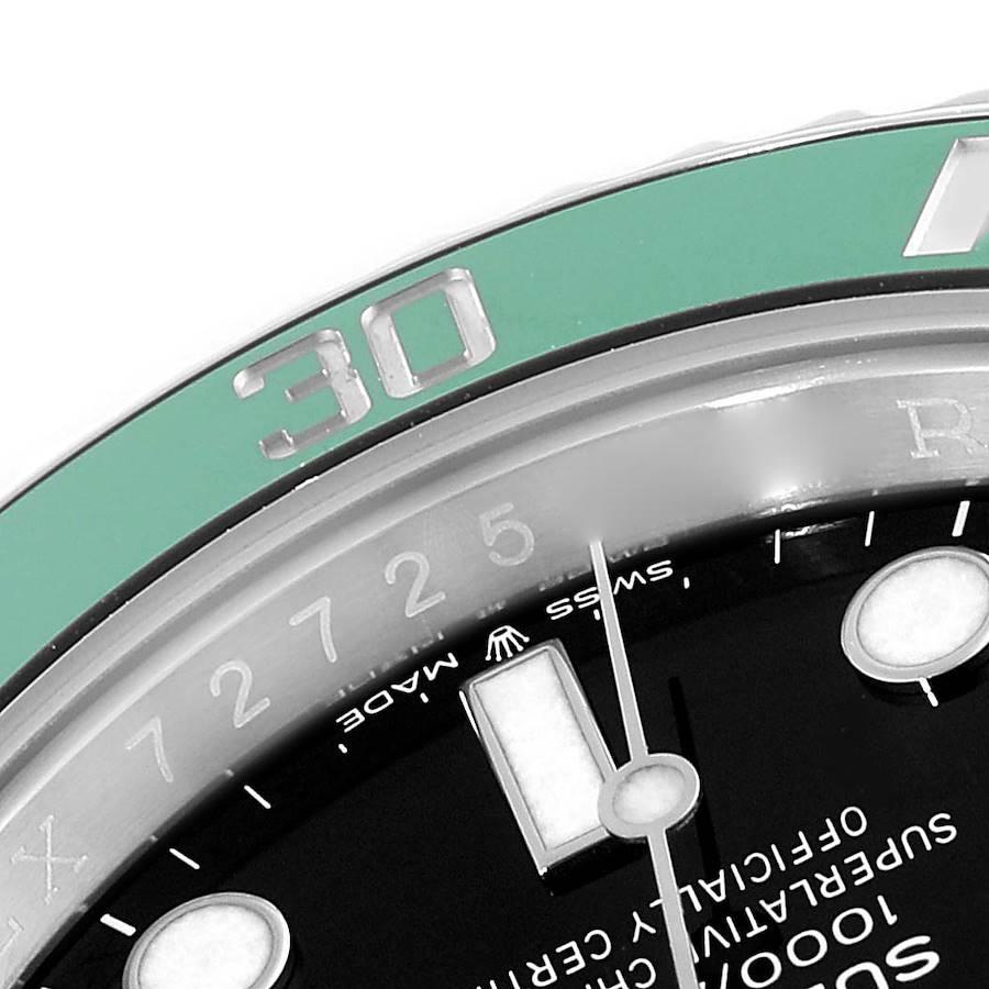 Rolex Submariner Kermit Verde Lunetta in Ceramica Orologio Uomo 126610 Scheda Scatola 2