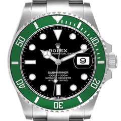 Rolex Submariner Kermit Verde Lunetta in Ceramica Orologio Uomo 126610 Scheda Scatola