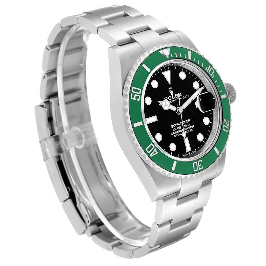 green bezel watch