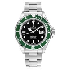 Used Rolex Submariner "Kermit" Mens Watch 16610LV