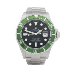 Rolex Submariner Kermit NOS Stainless Steel 16610lv