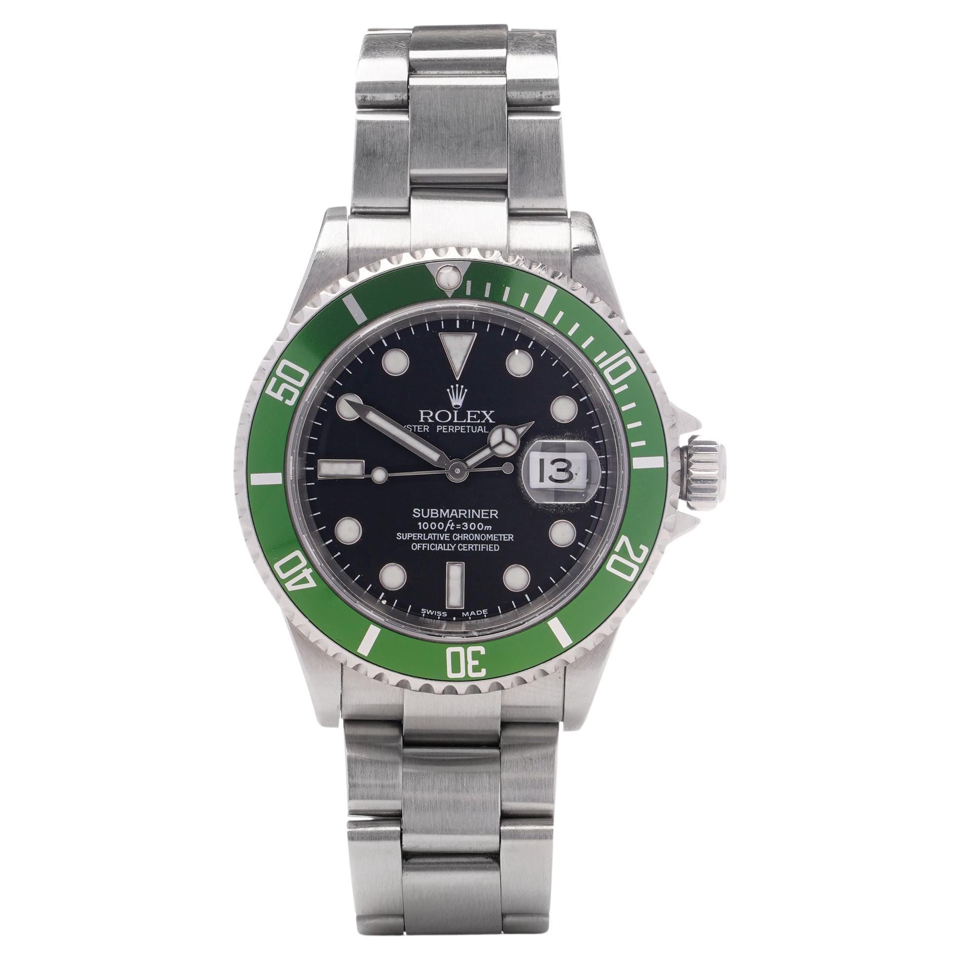 Rolex Submariner “Kermit” Ref. 16610LV – 2004
