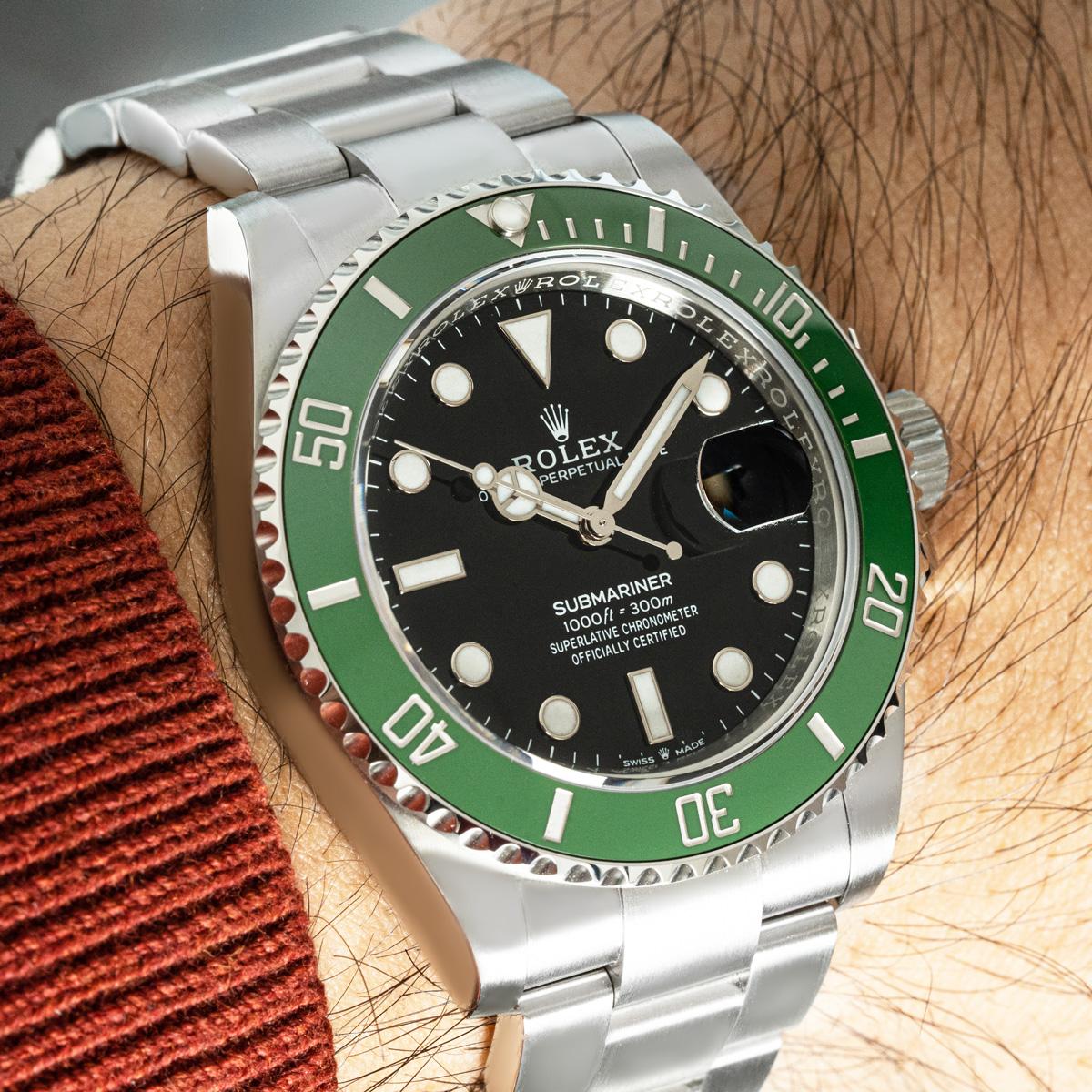 Rolex Submariner Kermit Starbucks MK2 126610LV For Sale 3