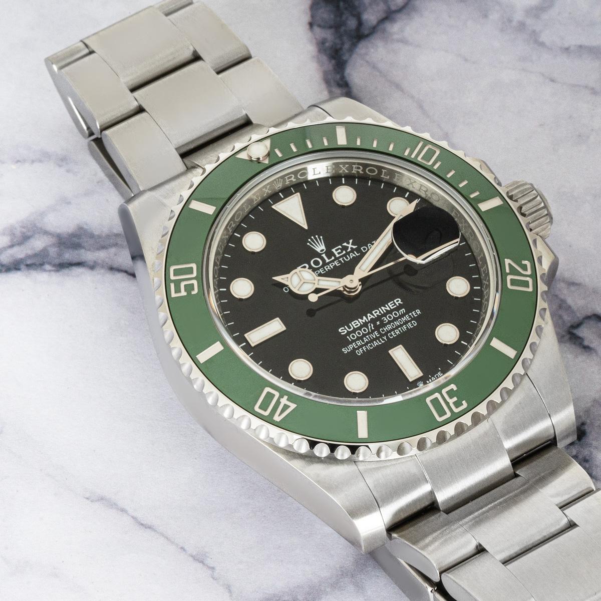 Rolex Submariner Kermit Starbucks MK2 126610LV For Sale 4