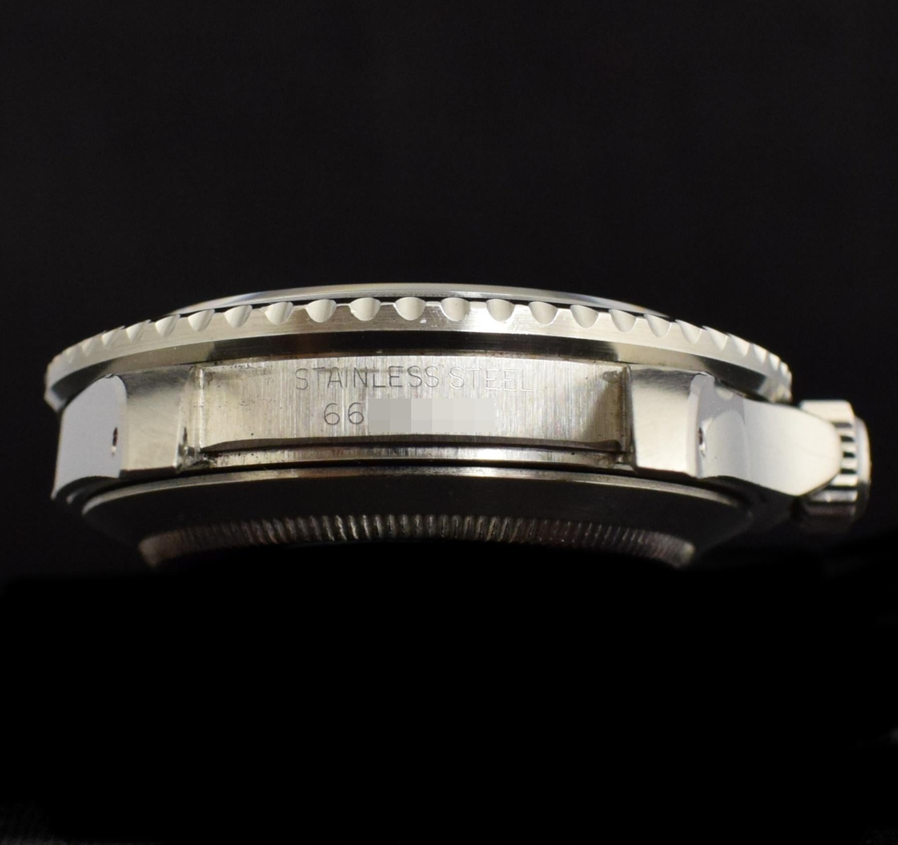 Rolex Submariner Matte Black Dial Creamy 16800 Steel Automatic Watch 1981 3
