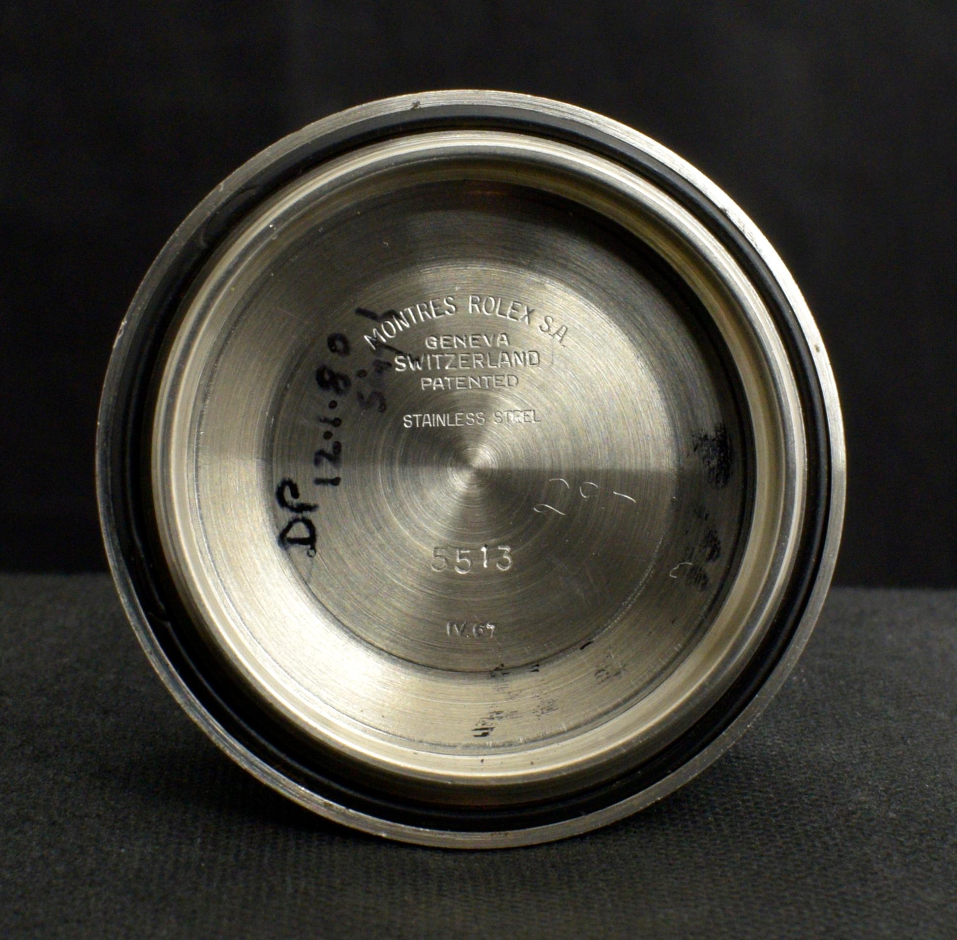 Rolex Submariner Matte Dial Meter First 5513 Steel Automatic Watch, 1967 2