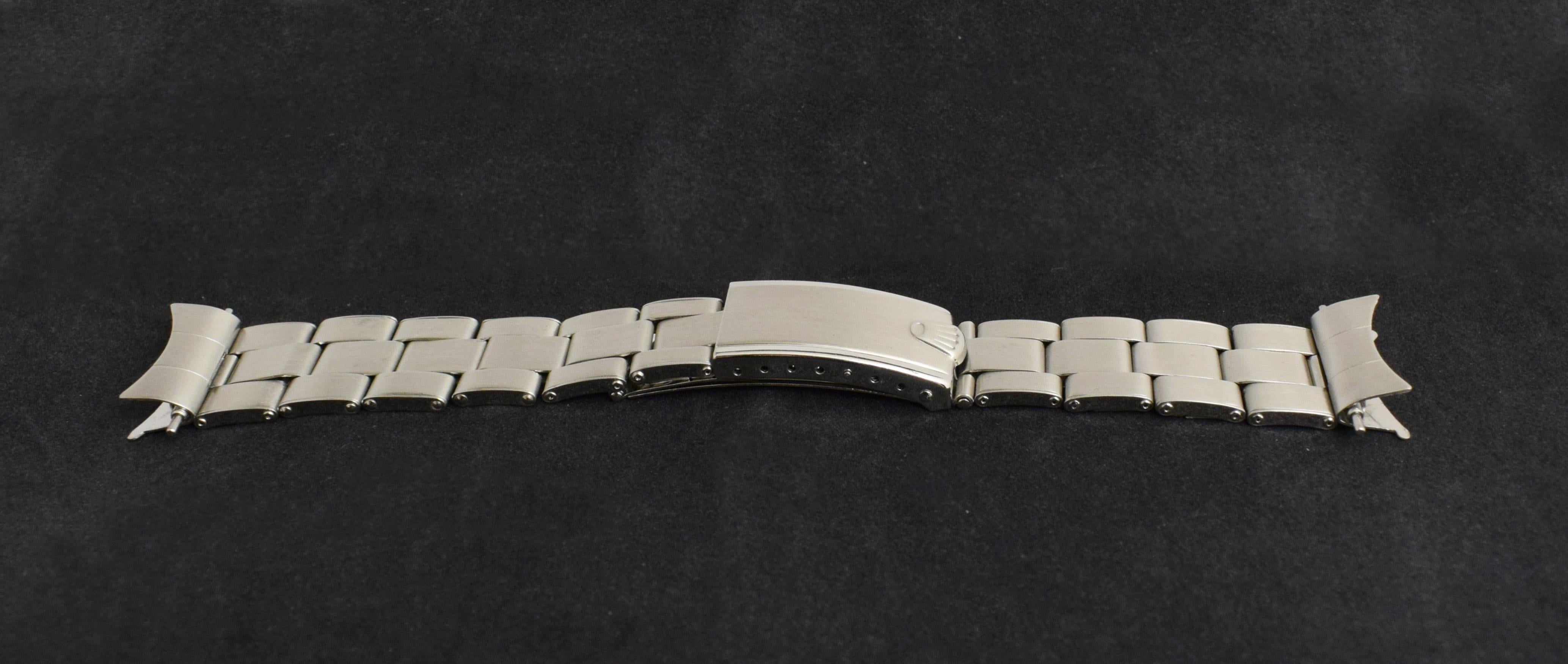 Rolex Submariner Edelstahl-Automatikuhr mit mattem Zifferblatt First 5513, 1968 7
