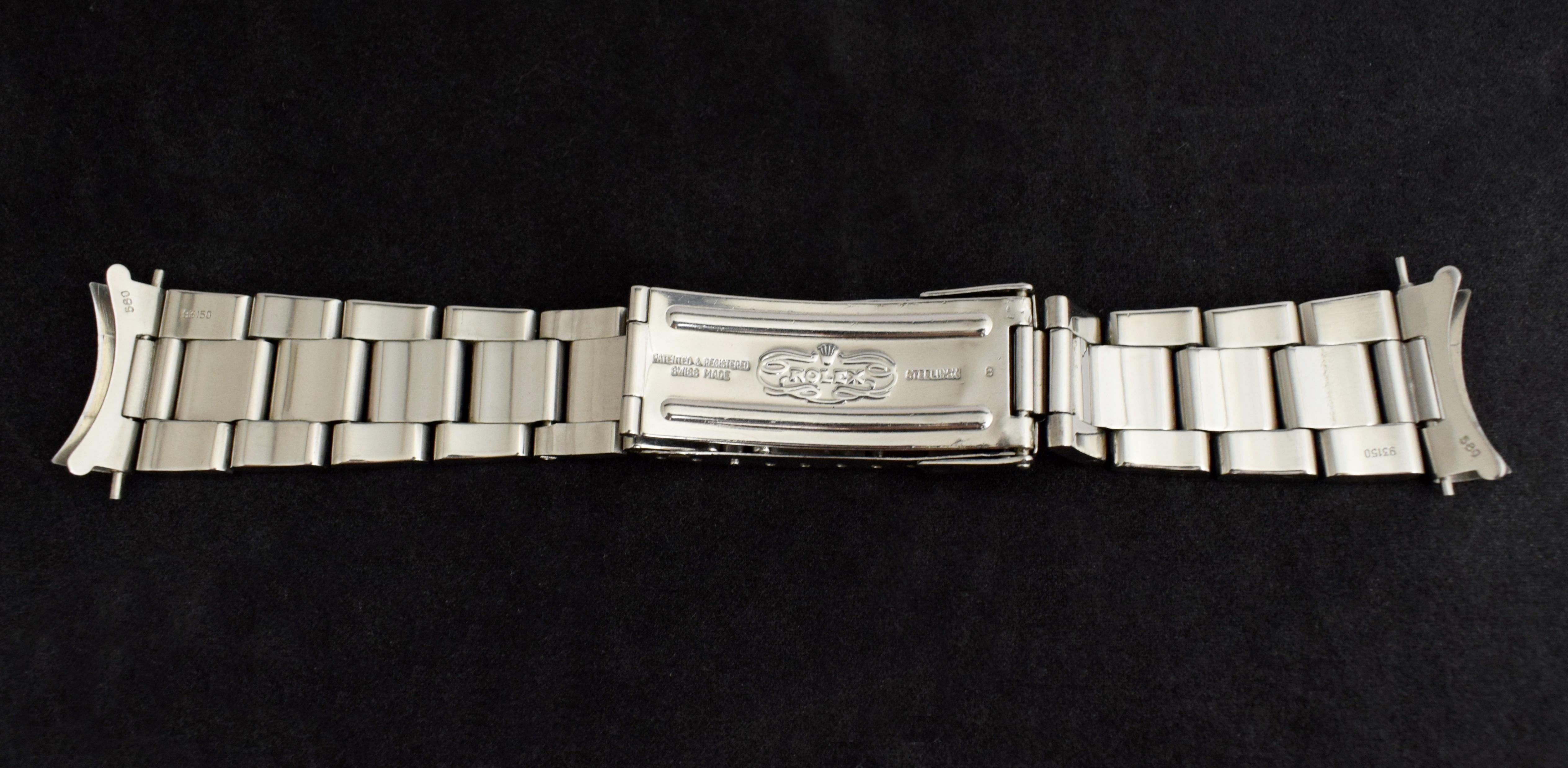 Montre automatique Rolex Submariner à cadran mat pré-COMEX 5513 en acier, 1977 6