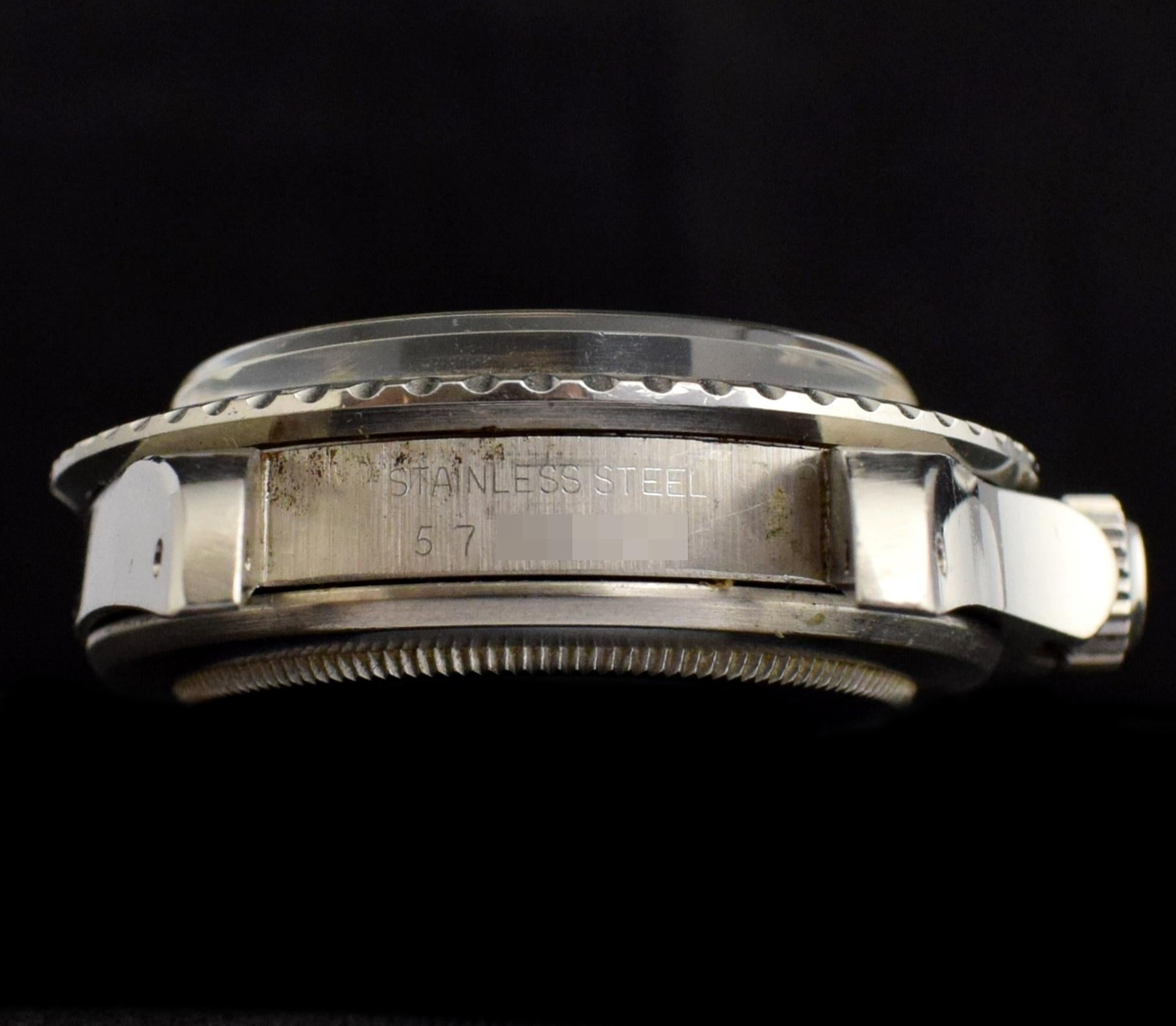 Rolex Submariner Automatikuhr mit mattem Zifferblatt und Datum 1680 aus Pumpkin-Stahl, 1978 5