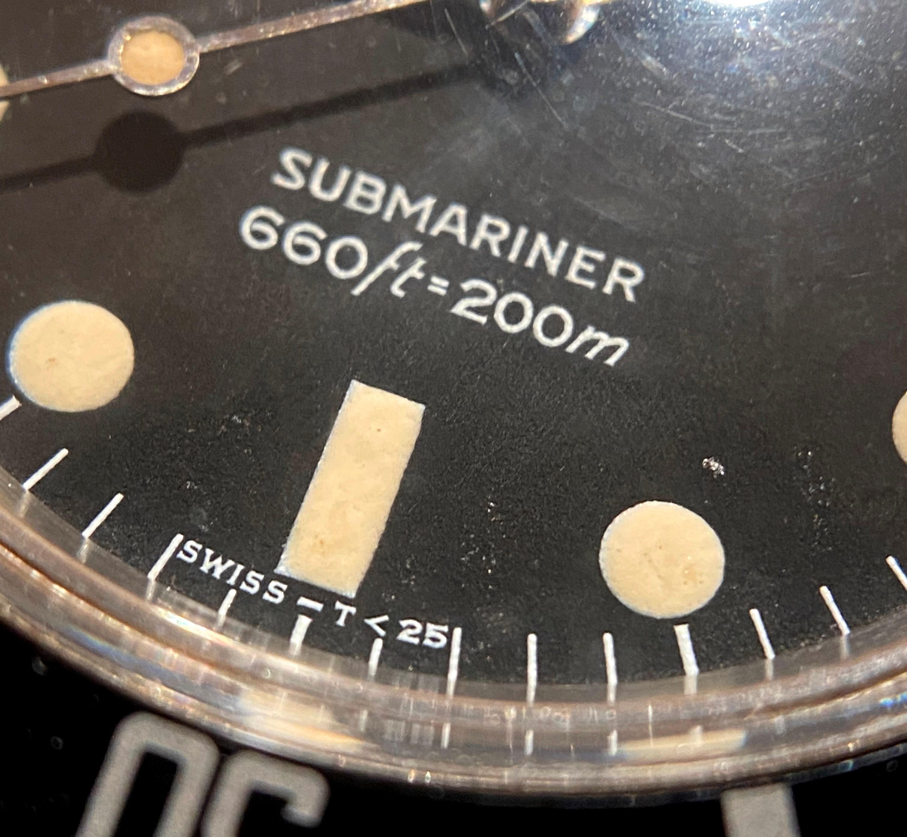 Rolex Submariner Mattes Maxi-Zifferblatt 5513 MK IV Stahl-Automatikuhr 1981 3