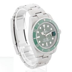 Rolex Submariner Men's Stainless Steel Hulk Green Dial Watch 116610LV