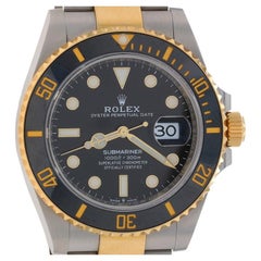 Rolex Submariner Men's Watch 126613LN Stainless Gold 18k Automatic 5Yr Mfr Wnty