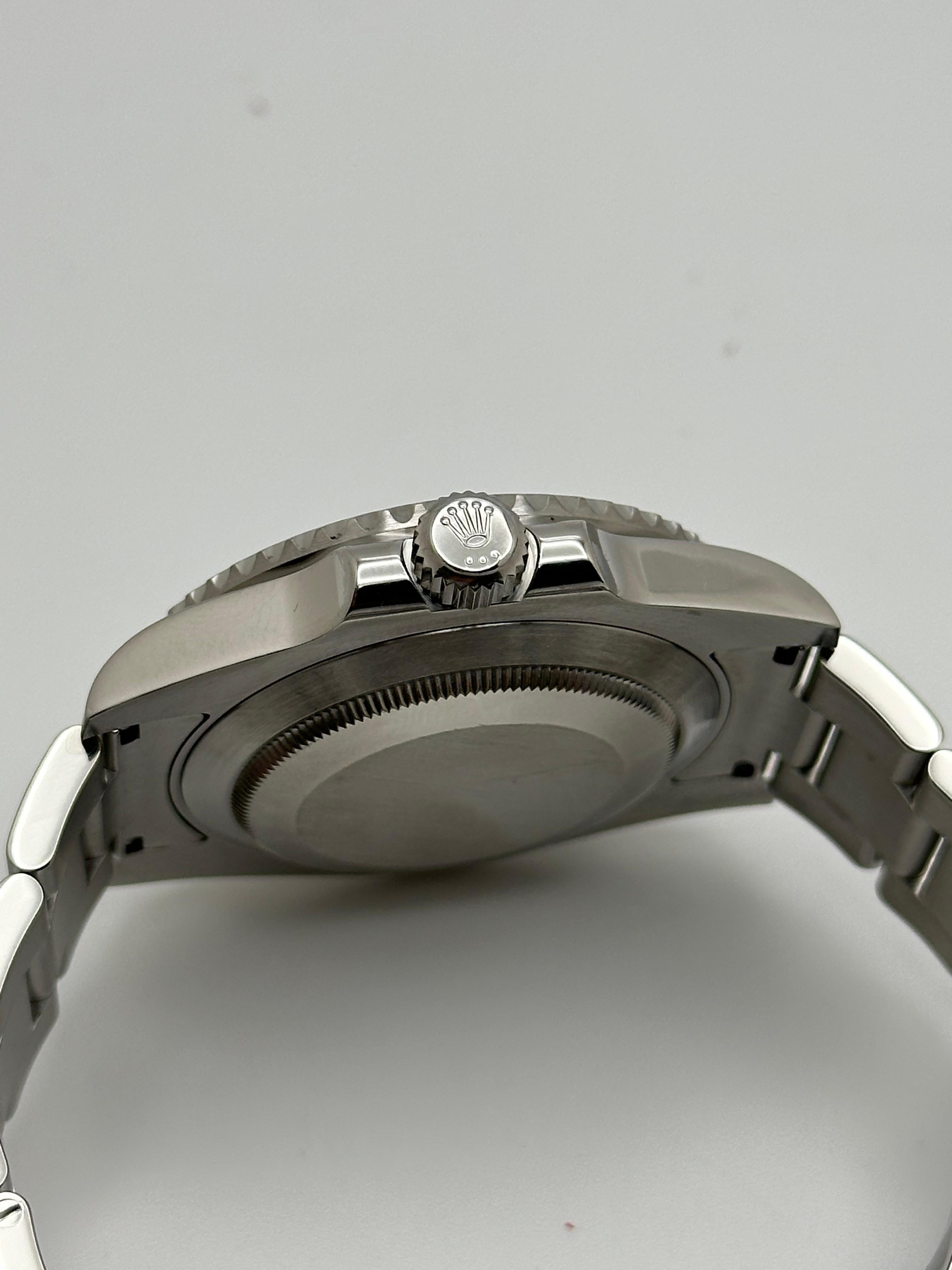 Rolex Submariner No Date 114060 Black Ceramic Stainless Steel Box Paper 40mm For Sale 2