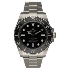 Rolex Submariner No Date 124060 Men's Watch Box & Papers