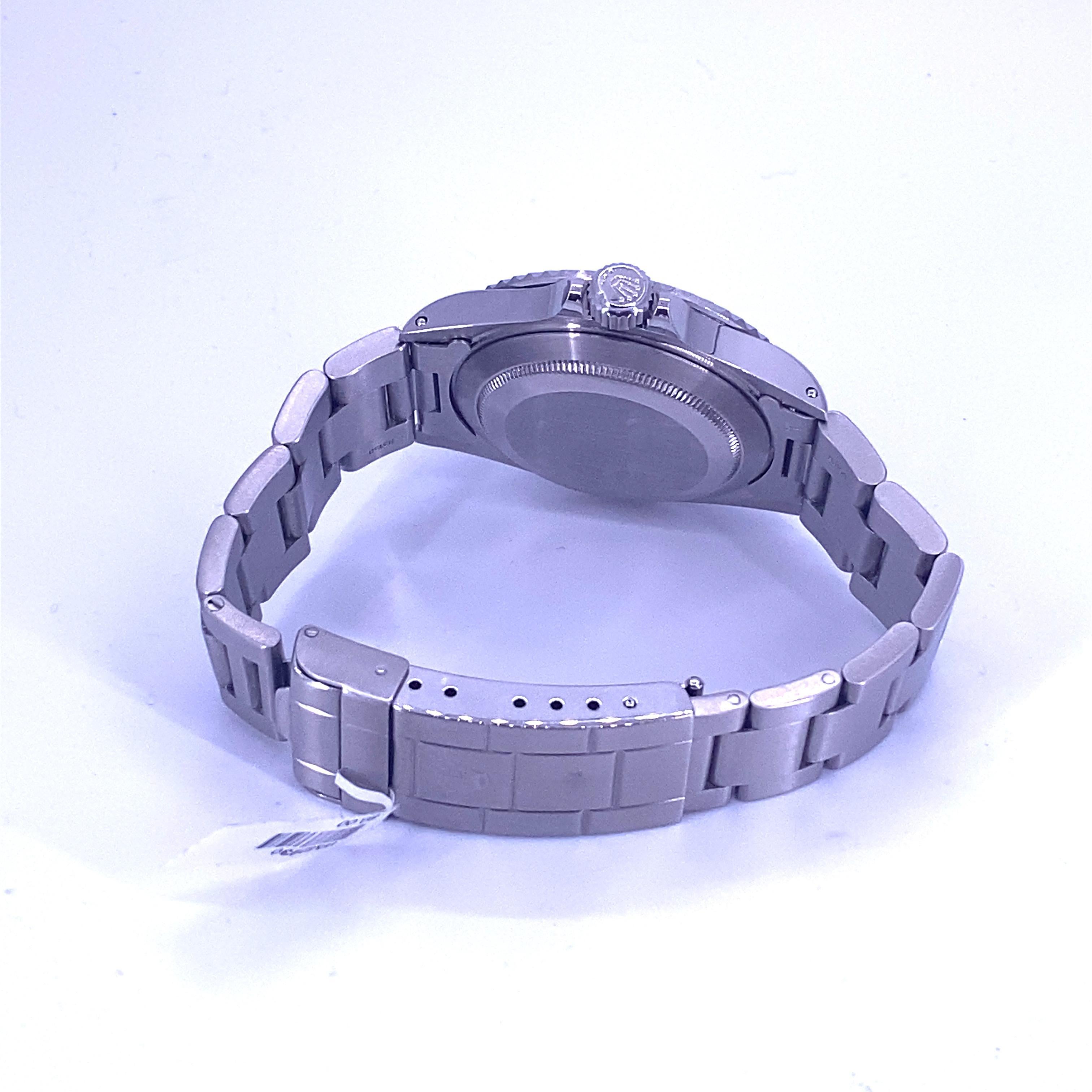 Rolex Submariner (pas de date) 1989, carte de service de 2010 en vente 1