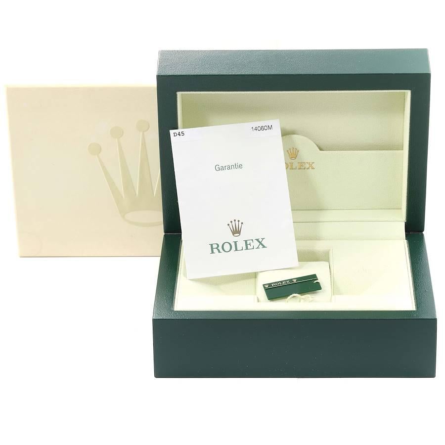 Rolex Submariner No Date 2 Liner Steel Mens Watch 14060 Box Papers For Sale 5
