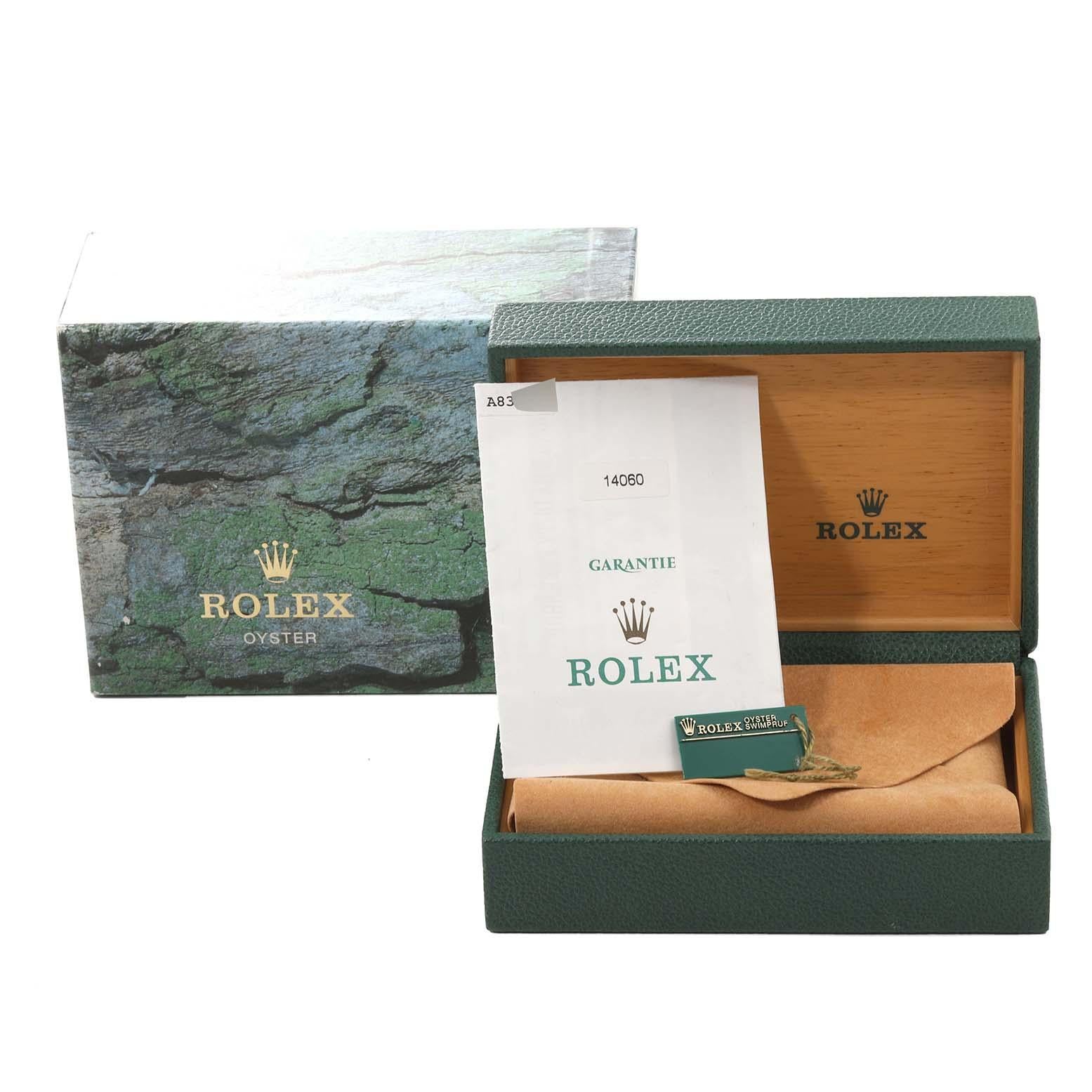 Rolex Submariner No Date 40mm 2 Liner Steel Mens Watch 14060 Box Papers 8