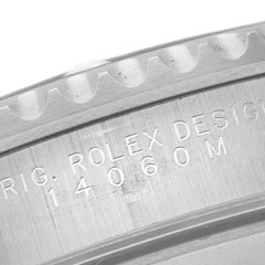 Rolex Submariner No Date 40mm 2 Liner Steel Orologio Uomo 14060 Scatola Documenti