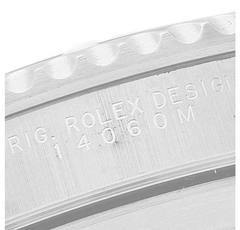 Rolex Submariner No Date 2 Liner Steel Mens Watch 14060 Box Papers In Excellent Condition For Sale In Atlanta, GA