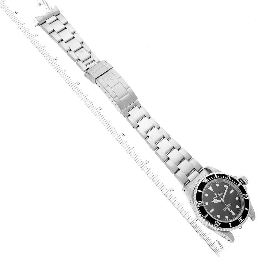 Rolex Submariner No Date 2 Liner Steel Mens Watch 14060 3