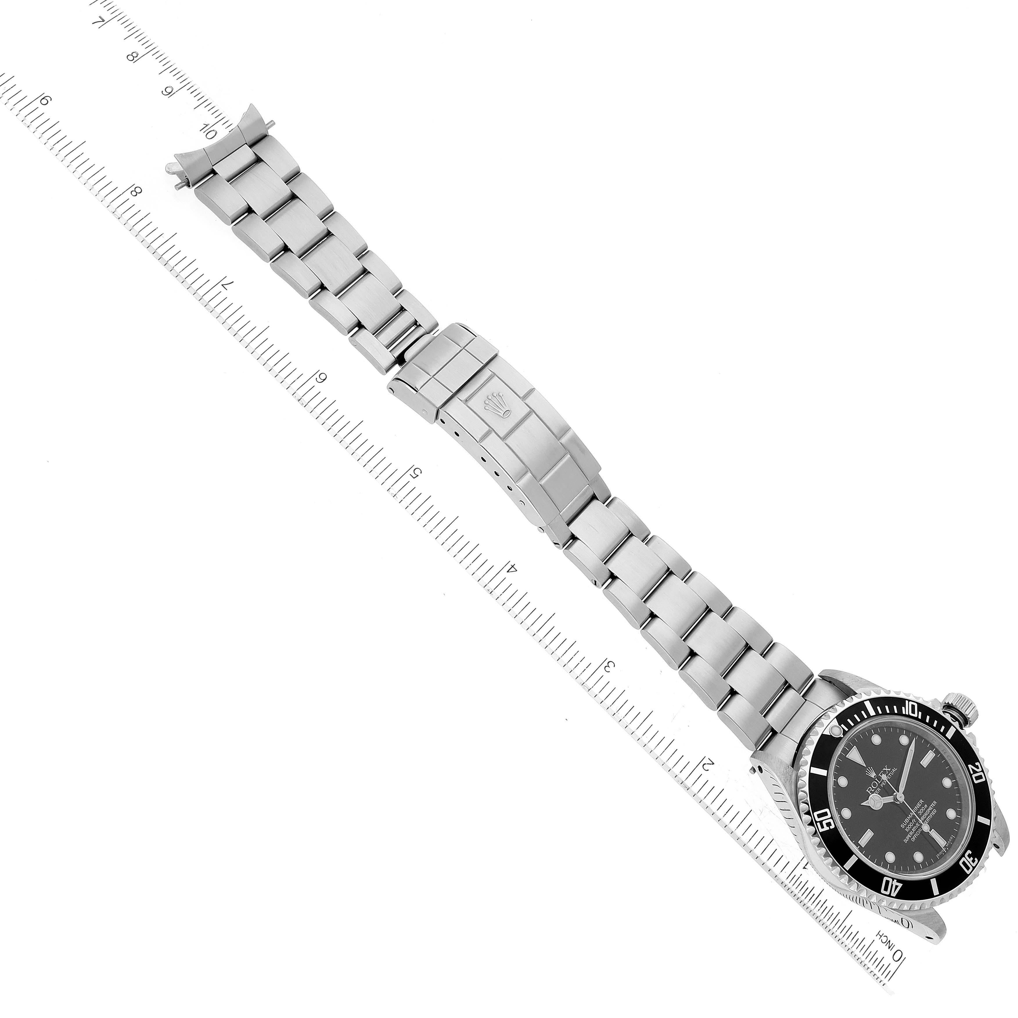 Rolex Submariner No Date 40mm 2 Liner Steel Mens Watch 14060 For Sale 7