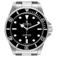Rolex Submariner No Date 2 Liner Steel Mens Watch 14060