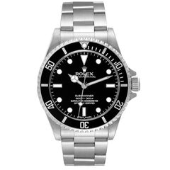 Rolex Submariner No Date 40mm 4 Liner Steel Orologio Uomo 14060 Scheda Box