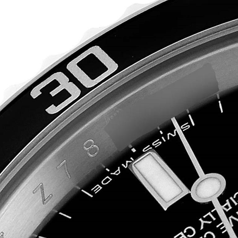 Men's Rolex Submariner No Date 40mm 4 Liner Steel Mens Watch 14060 For Sale