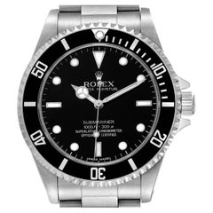 Rolex Submariner No Date 40mm 4 Lines Steel Mens Watch 14060M
