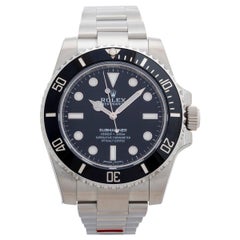 Used Rolex Submariner 'No Date' Ref 114060, Unworn, Box and Papers