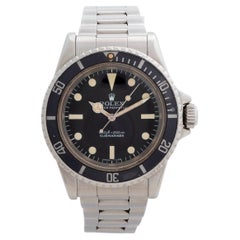 Retro Rolex Submariner No Date, Ref 5513, Rare Watch, Wonderful Condition, Circa 1977