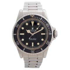 Rolex Montre Submariner No Date, réf. 5513, rare, en très bon état, circa 1977