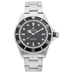 Rolex Submariner No Date Steel Black Dial Automatic Men’s Watch 14060